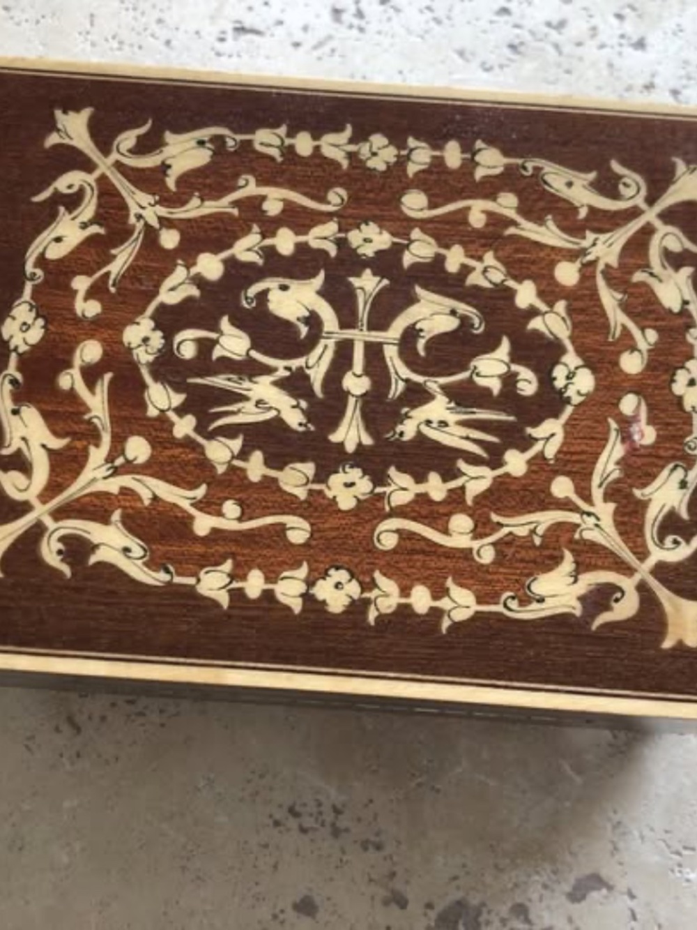 Marquetry Music Box Made in Italy